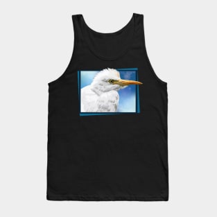 Cattle egret Tank Top